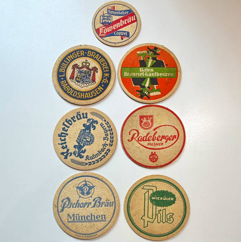 Mixed vintage german beer - 7,